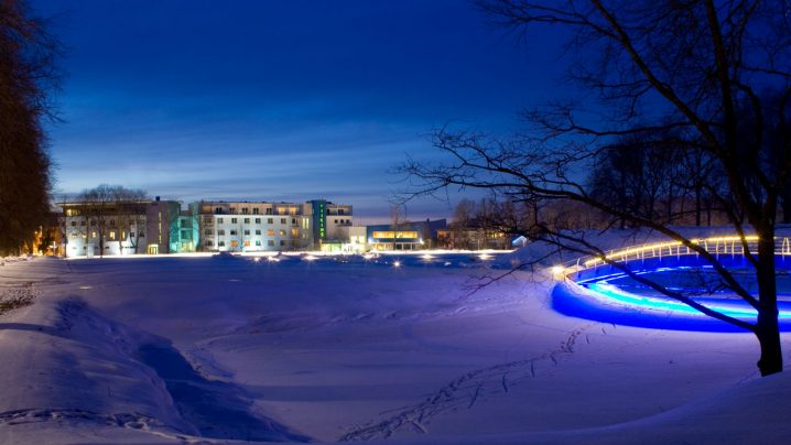 View in the winter | Viiking Spa Hotel | Spa in Pärnu