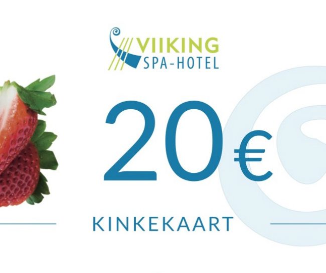 Kinkekaart 20€ I Viiking Spaa Hotell Pärnus I Kinkekaart e-pood