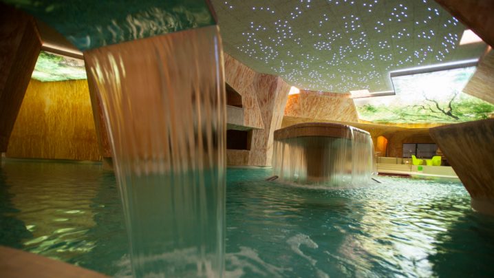 Massage shower "Swan neck" I Viiking Spa Hotel I Water center in Pärnu