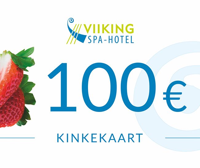 Kinkekaart 100€ I Viiking Spaa Hotell Pärnus I Kinkekaart e-pood