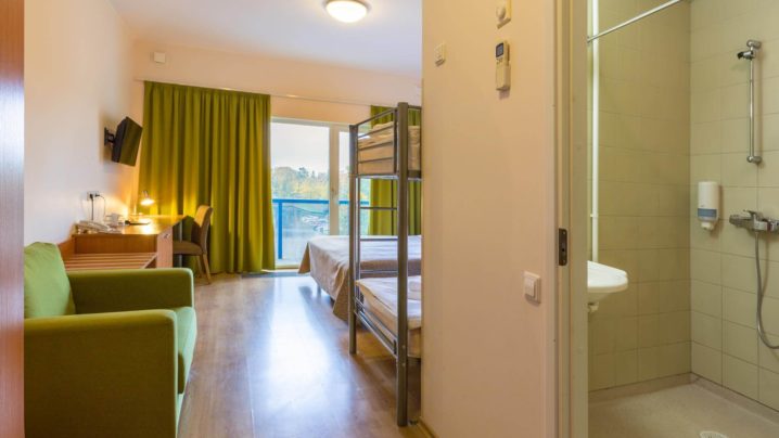Bunk bed room | Viiking Spa Hotel in Pärnu | Accommodation in Pärnu