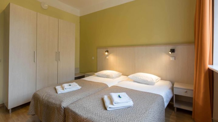 Family room with balcony I Viiking Spa Hotel in Pärnu I Accommodation in Pärnu