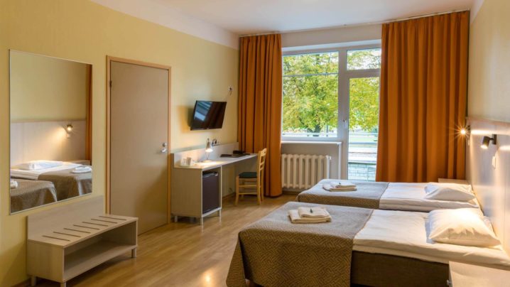 Family room with balcony I Viiking Spa Hotel in Pärnu I Accommodation in Pärnu